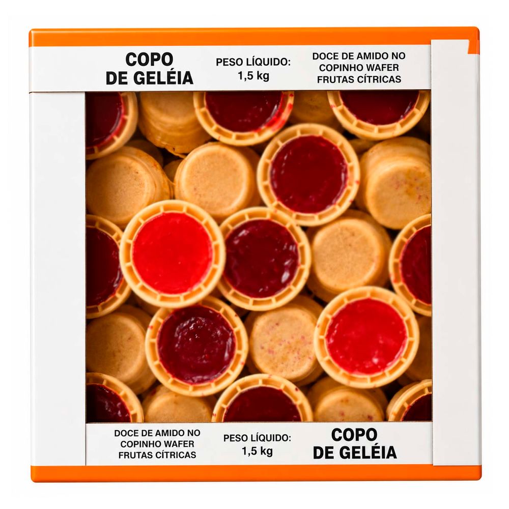 Doce Clamel Copo de Geleia Caixa com 50 unidades-2-